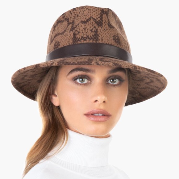 MS Cool Wool Felt Fedora Hat